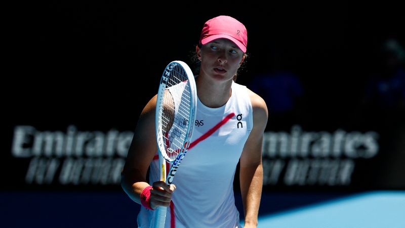 Iga Swiatek, Avustralya Açık'a kazanarak başladı