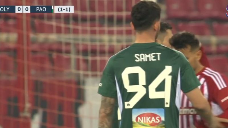 Fatih Terim, Samet Akaydin'i santrforda oynattı