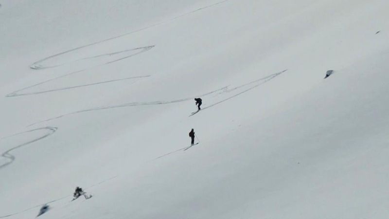 Terörden arındırılan Munzur Dağları'nda kayak keyfi