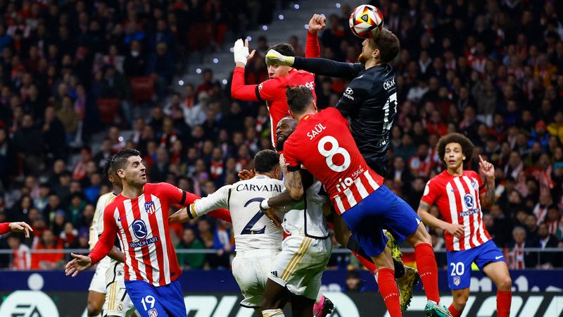 Atletico Madrid, Real Madrid'i Kral Kupası'nda mağlup etti