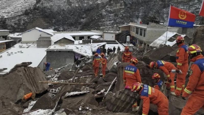 Çin'in Yünnan eyaletindeki heyelanda ölenlerin sayısı 34'e çıktı