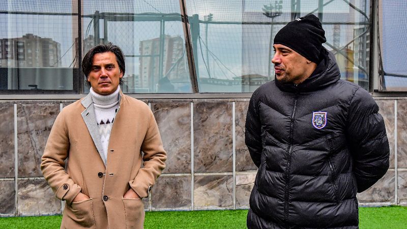 Vincenzo Montella'dan Başakşehir'e ziyaret