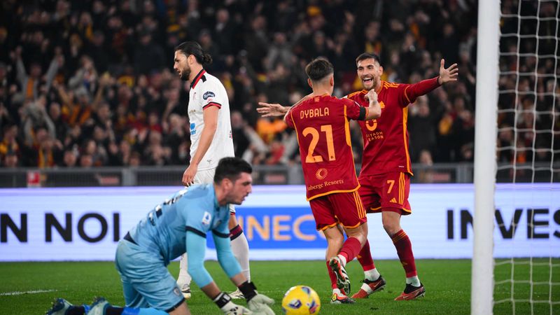 Roma, Cagliari'yi farklı geçti