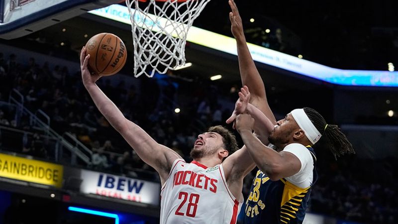 Alperen Şengün, double double yapsa da Pacers'ı durduramadı