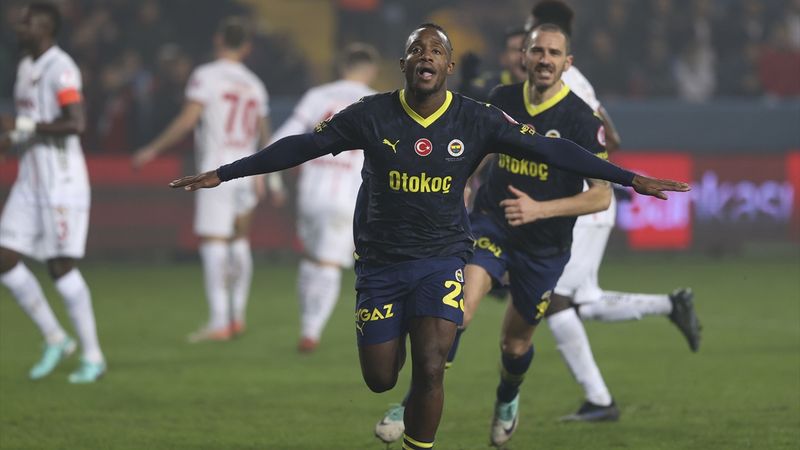 Gaziantep FK'yı yenen Fenerbahçe, Türkiye Kupası'nda çeyrek finalde