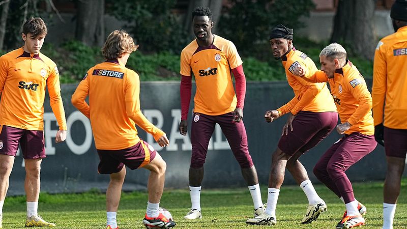 Galatasaray, Başakşehir maçı hazırlıklarını sürdürdü