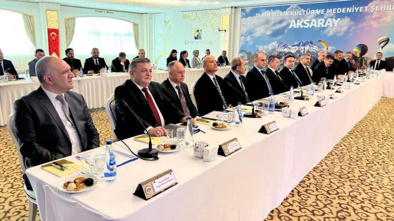 14 ilin valisi metamfetamin ile mücadele için Aksaray'da toplandı