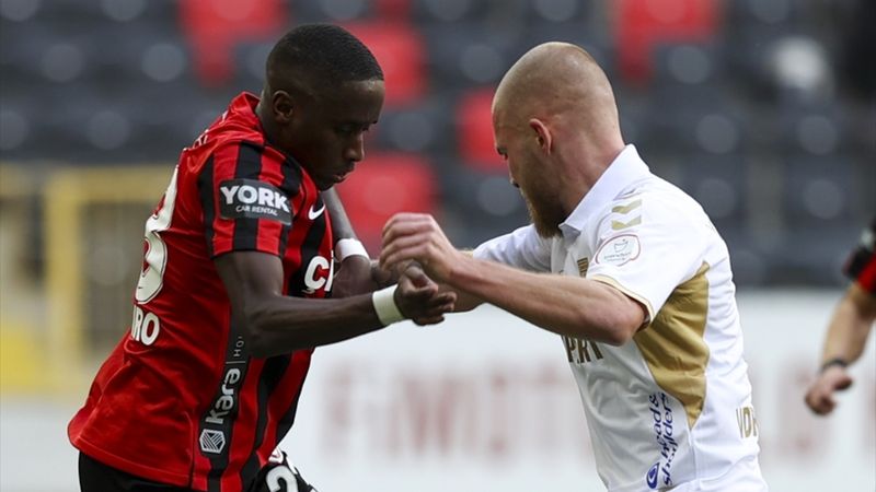 Gaziantep FK ile Samsunspor yenişemedi