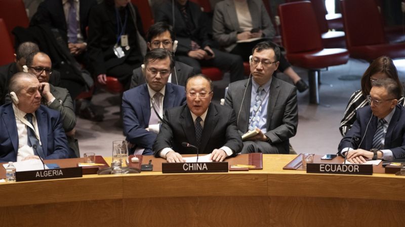 Çin'den ABD'nin Gazze'deki savaşa ateşkes itirazına tepki: Katliama yeşil ışık yakılıyor