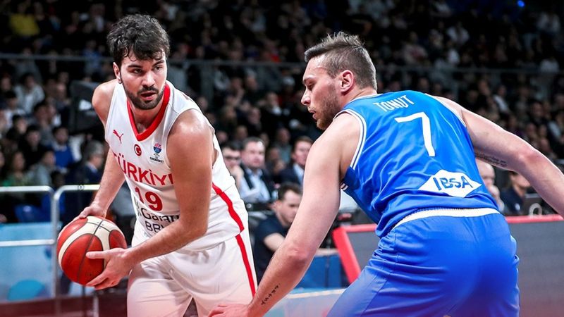A Milli Erkek Basketbol Takımı, İtalya'ya mağlup oldu