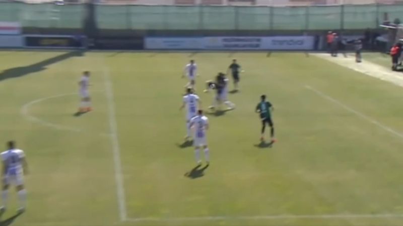 Bir hakem isyanı da 1. Lig'den! Ofsayt çizgisinin görüntüsü nerede