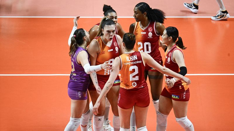 Galatasaray, voleybol derbisinde Beşiktaş'ı yendi