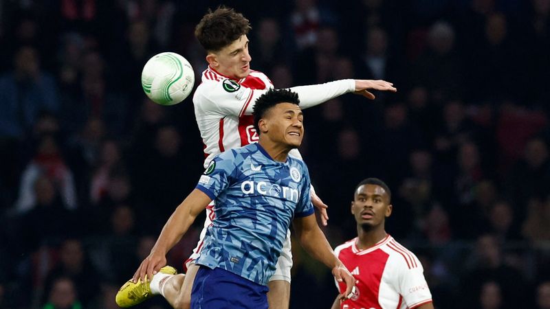 Ahmetcan Kaplan'ın forma giydiği maçta Ajax ile Aston Villa yenişemedi