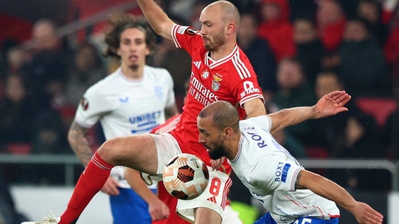 Benfica ve Rangers yenişemedi