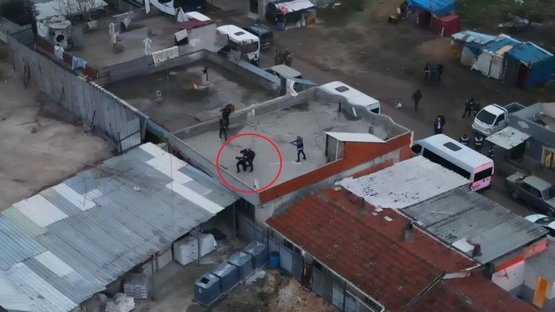 Bursa'da uyuşturucu operasyonu: Kaçakları İHA'lar tespit etti