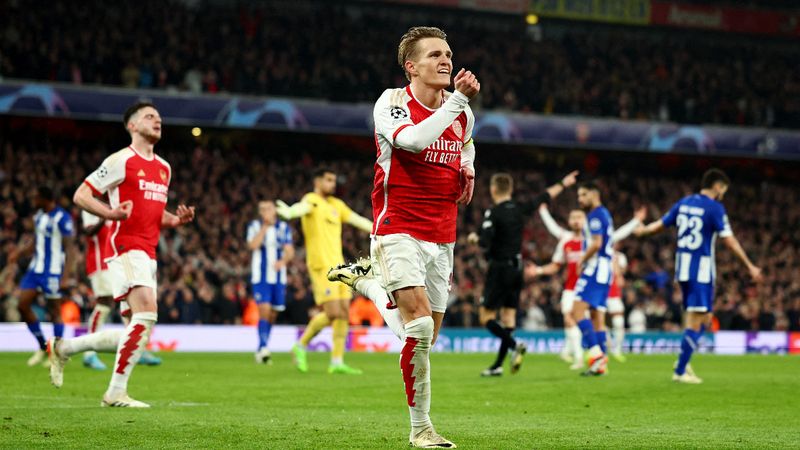 Şampiyonlar Ligi'nde Arsenal ve Barcelona çeyrek finale yükseldi