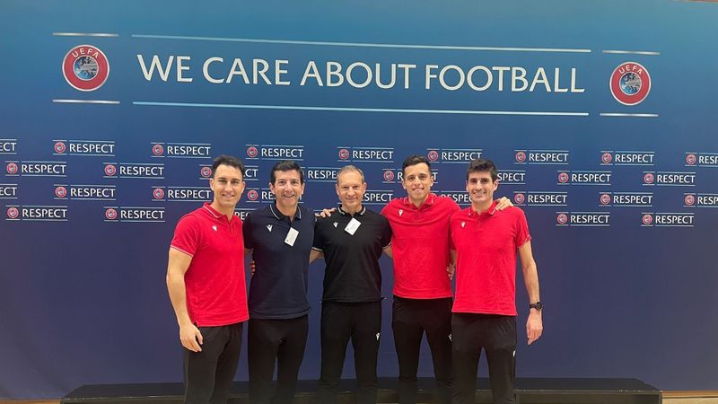 Tarık Ongun, UEFA CORE Kursu'na katıldı