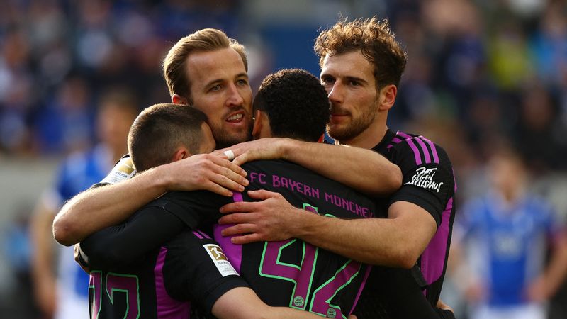 Harry Kane tarihe geçti! Bayern Münih, Darmstadt'ı rahat yendi