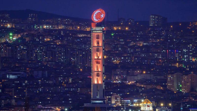 Başkentteki Atatürk Cumhuriyet Kulesi 18 Mart'ta açılıyor