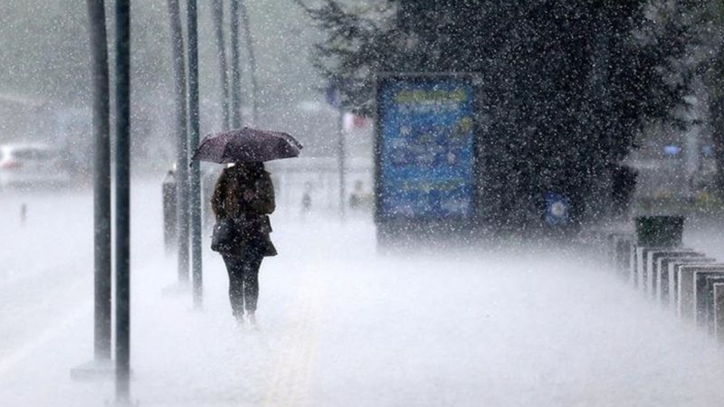 Meteoroloji'den 6 il için sağanak yağış uyarısı