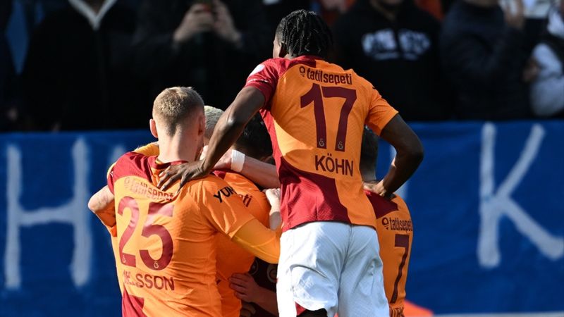 Gol düellosunda Galatasaray, Kasımpaşa'yı yendi