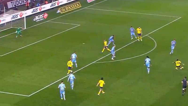 Fred'den Trabzonspor'a mükemmel gol! Uzaklardan çok sert vurdu