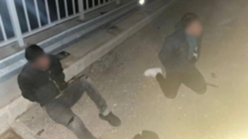 Bursa'da otoyol bariyerlerini çalan hırsızlara suçüstü