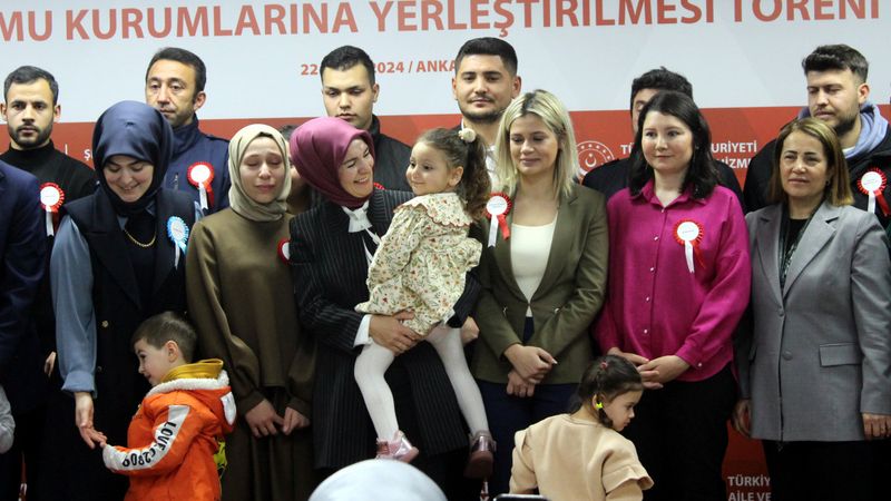 591 şehit yakını, gazi ve gazi yakını kamuya atandı