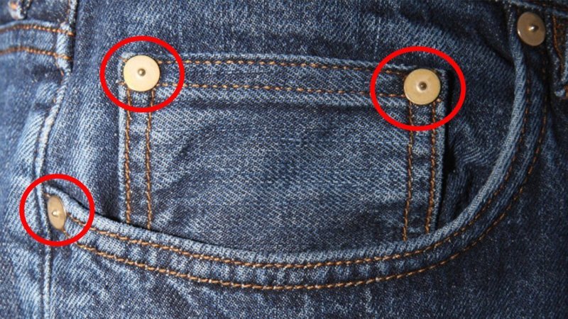 Kot pantolonlardaki bu zımbalar bakın ne işe yarıyor