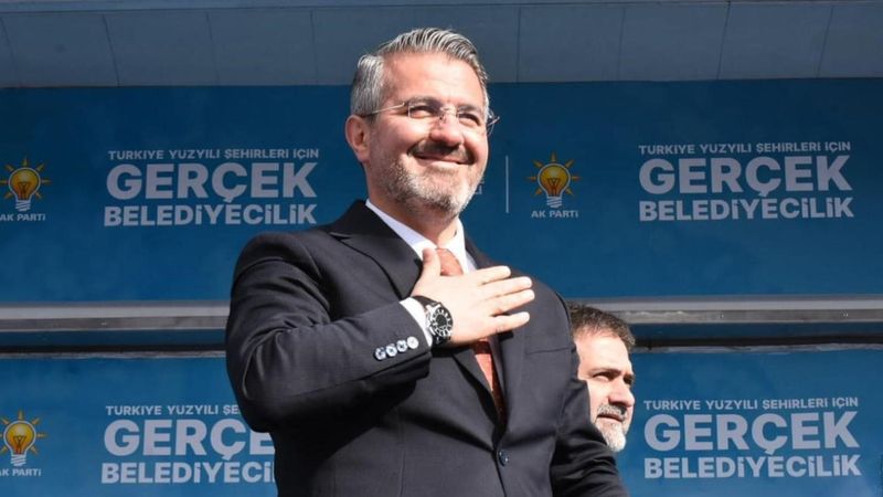 Erzurum'da AK Partili belediye başkanı adayı Recep Karataş'a saldırı