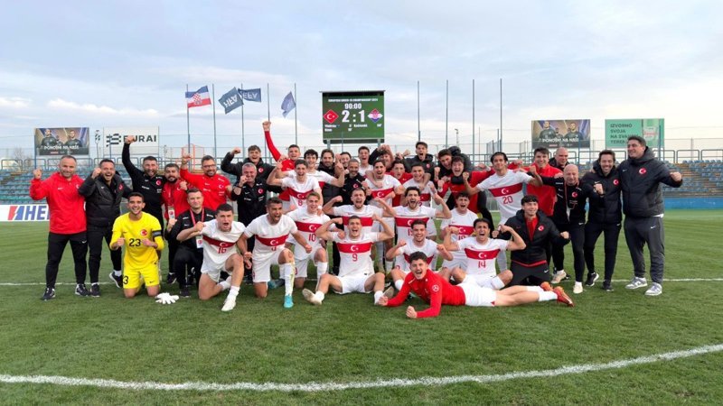 U19 Milli Futbol Takımı, Avrupa Şampiyonası'na katılmayı garantiledi