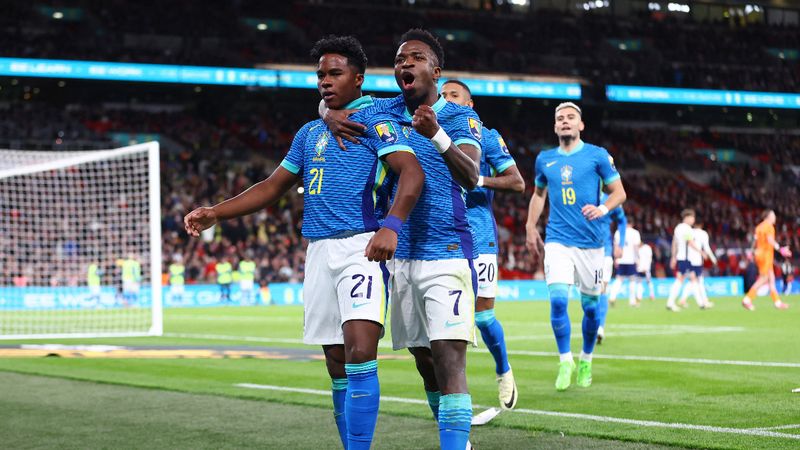 Endrick attı! Brezilya, İngiltere'yi devirdi