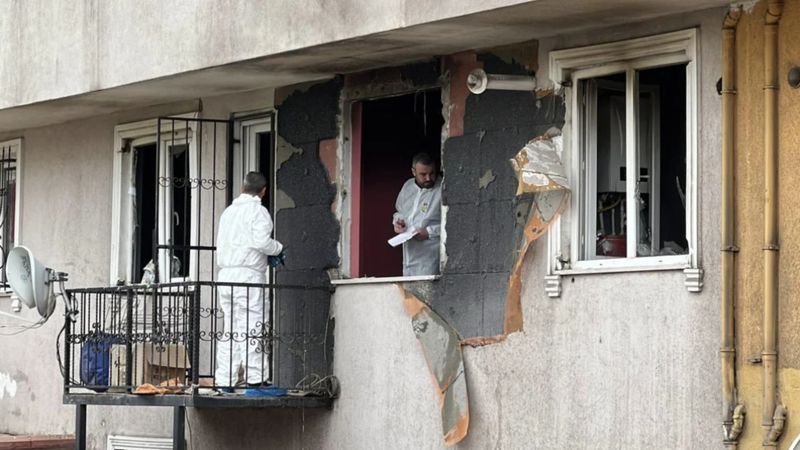 Kocaeli'de doğalgaz patlaması sonucu 1 kişi yaralandı