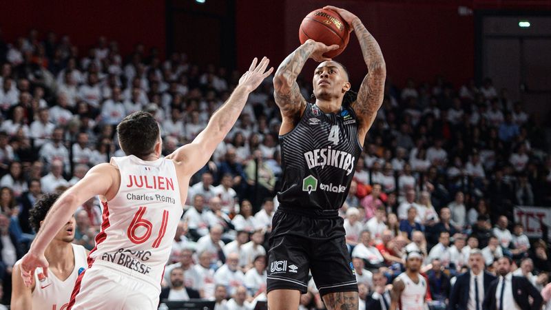 Beşiktaş, EuroCup'ta Bourg Bresse'ye mağlup oldu