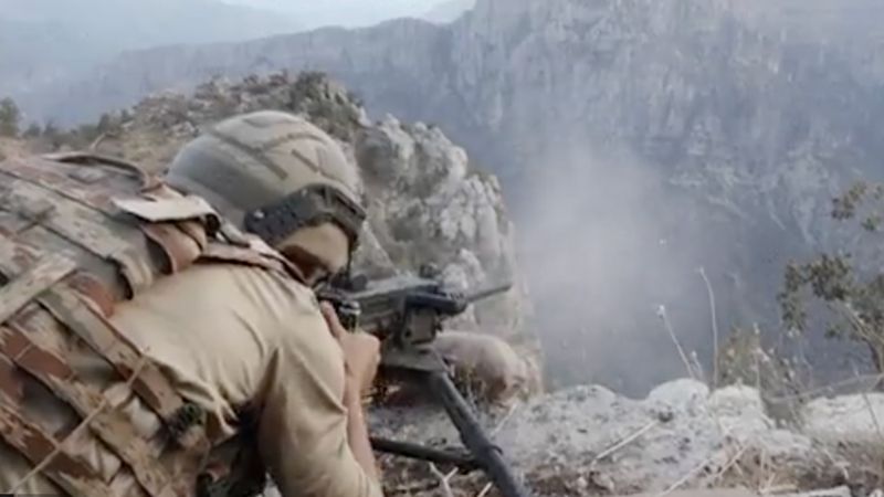 Irak'ın kuzeyinde 3 PKK'lı terörist etkisiz hale getirildi