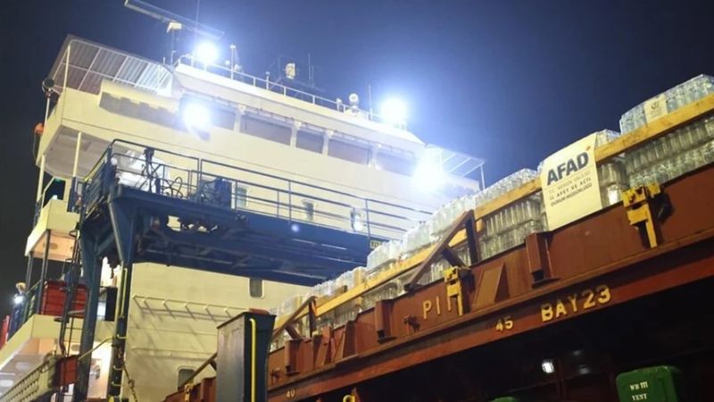 Türkiye'nin 8. insani yardım gemisi Gazze için yola çıkıyor