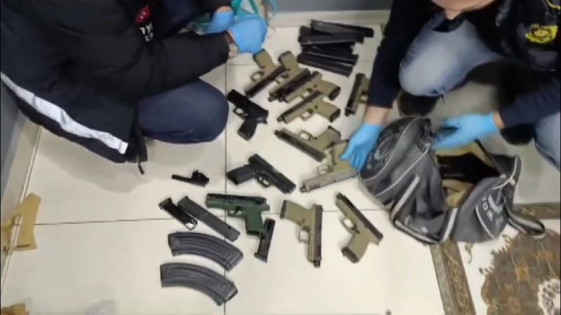 İstanbul'da silah kaçakçılığı operasyonu