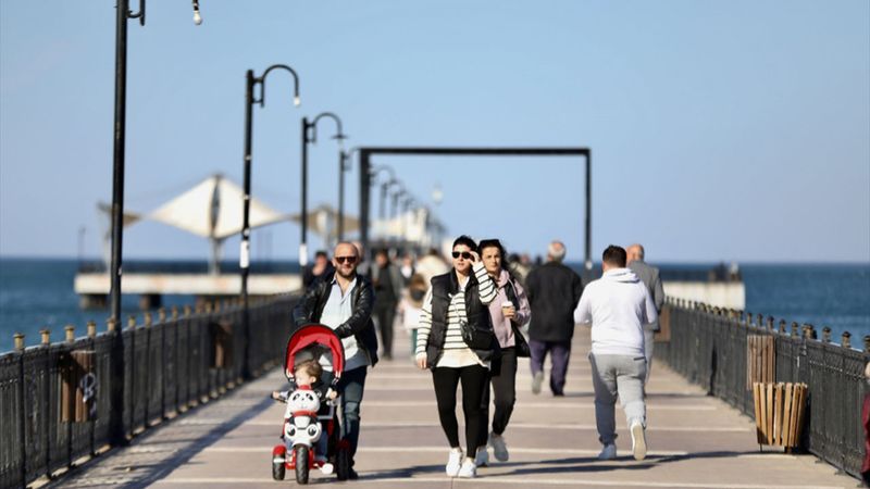 Yurt genelinde sıcaklık mevsim normalleri üzerinde