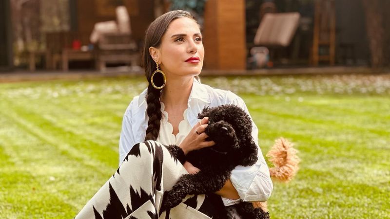 Caner Erkin'in eşi Şükran Ovalı, lüks eviyle gündem oldu