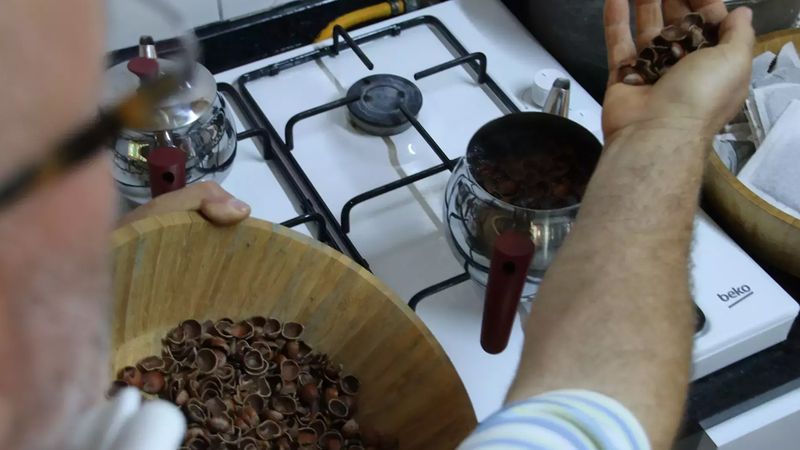 Fındık kabuklarını kaynatıp için, o sorunları kökten bitirin