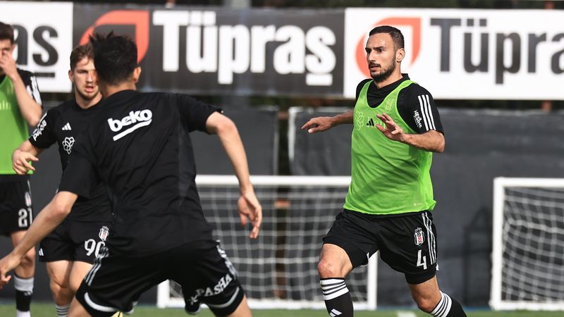 Beşiktaş, Başakşehir maçı hazırlıklarını sürdürdü