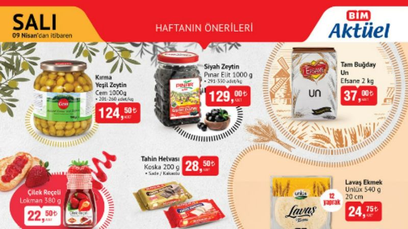 BİM'den bayrama özel fırsat: Süzme Bal 149.75, Reçel 22.50 TL, Zeytin 129.00 TL...