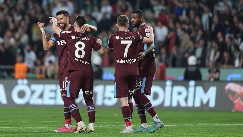 Trabzonspor, Konyaspor deplasmanında kazandı