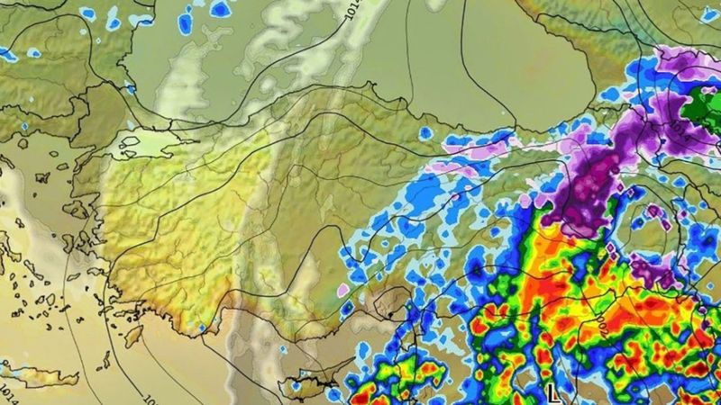 Tam 32 saat sürecek! Az önce haritası geldi: Hatay, Adana, Gaziantep, Mardin, Van'ı silip süpürecek...
