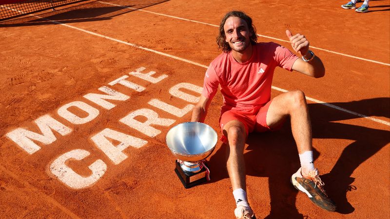Stefanos Tsitsipas, Monte Carlo'da 3. kez şampiyon oldu