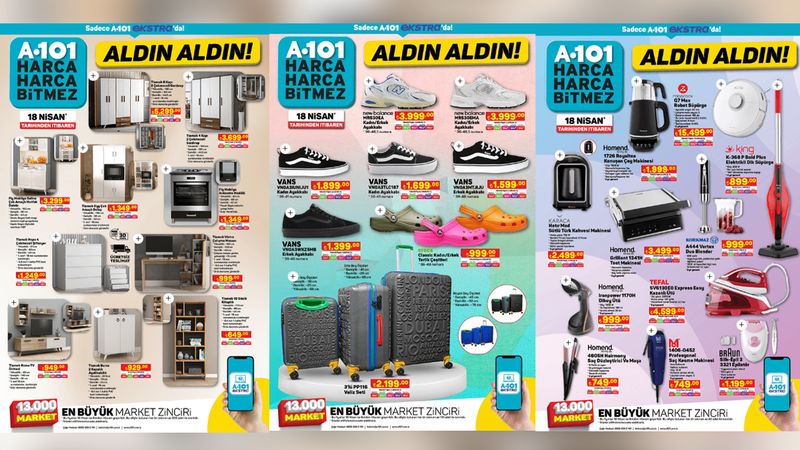 Tükenmeden koşun! A101 Vans ve New Balance ayakkabı satıyor; üstelik 1000 lira daha ucuz