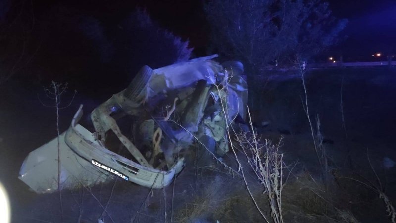 Afyonkarahisar'da trafik kazası: 1 ölü, 2 yaralı