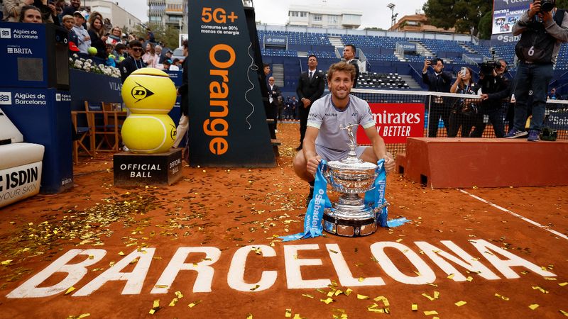 Casper Ruud, Barcelona Açık'ta şampiyonluğa ulaştı