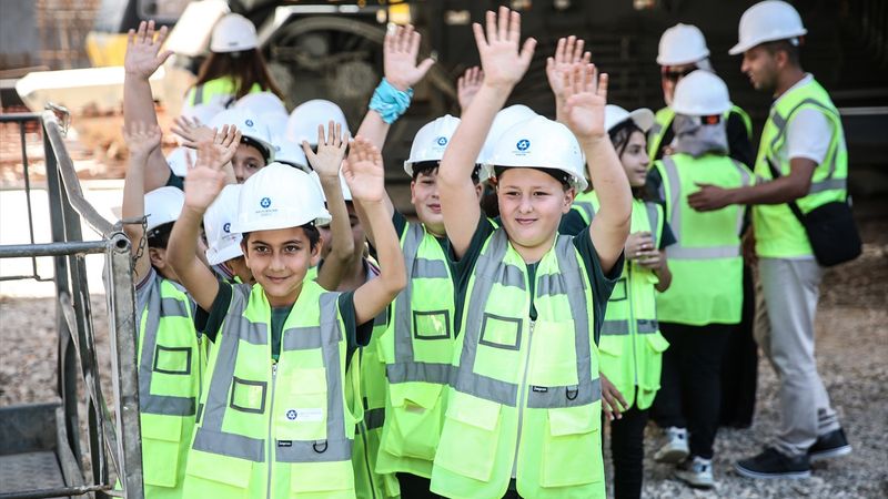 23 Nisan etkinlikleri sürüyor: Çocuklar Akkuyu NGS'yi ziyaret etti