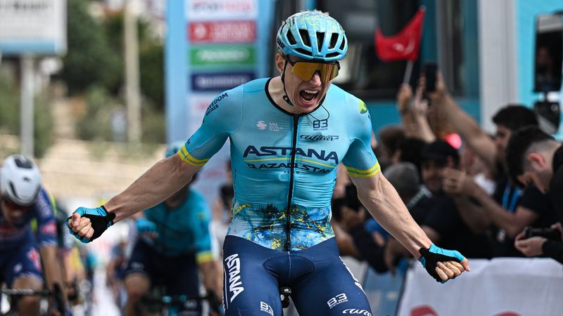 59. Cumhurbaşkanlığı Türkiye Bisiklet Turu'nun 2. etabında kazanan Max Kanter!